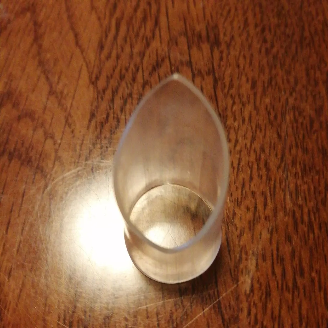 急須の注ぎ口のカバー　透明プラスチック