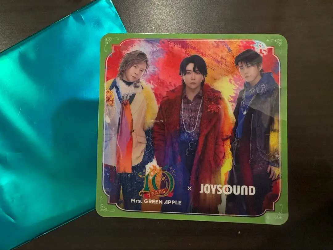 Mrs.GREEN　APPLE ラウンドワンJOYSOUND コラボ　コースター