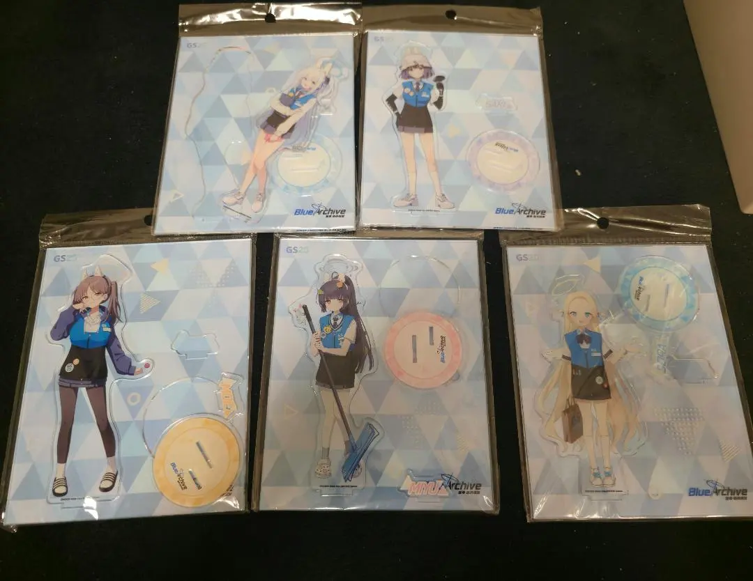 ブルアカ GS25コラボ アクリルスタンド セット 新品