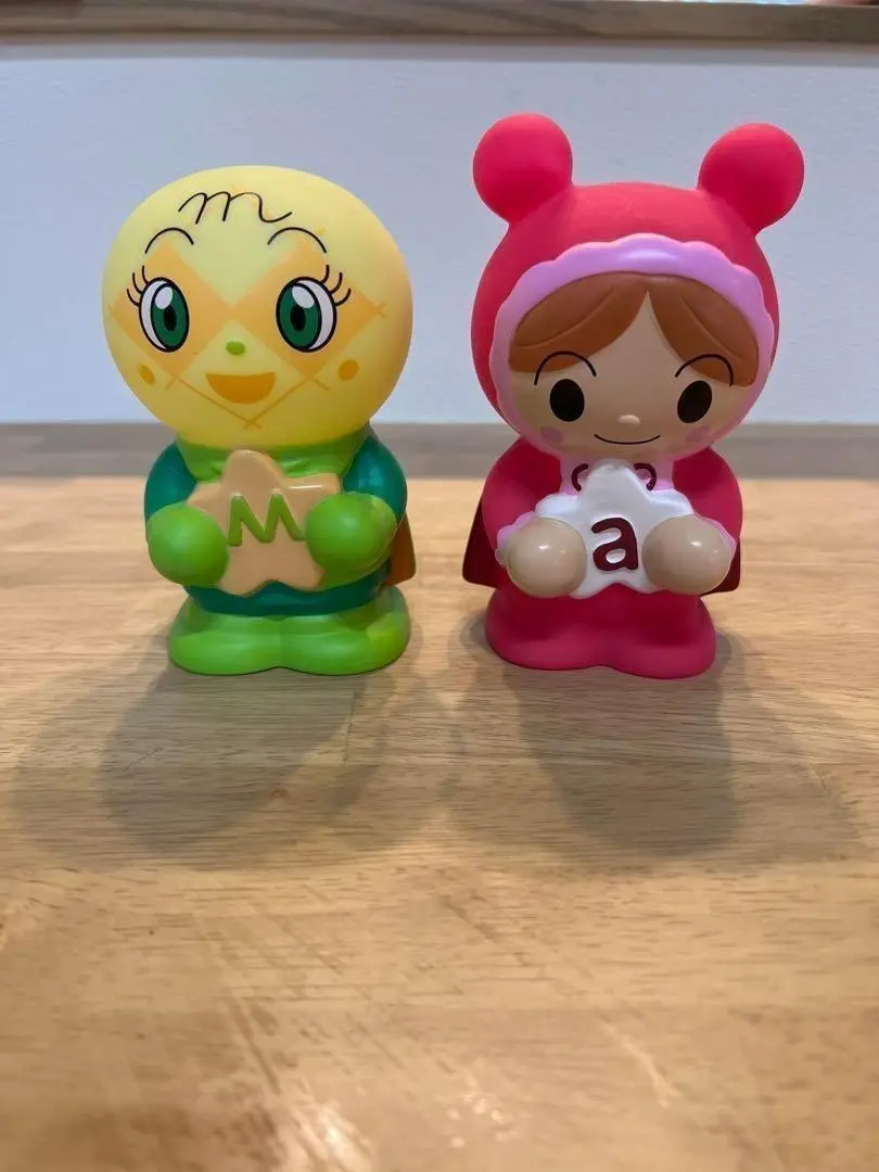 【アンパンマン】メロンパンナとドキンちゃん 貯金箱セット　２体セット