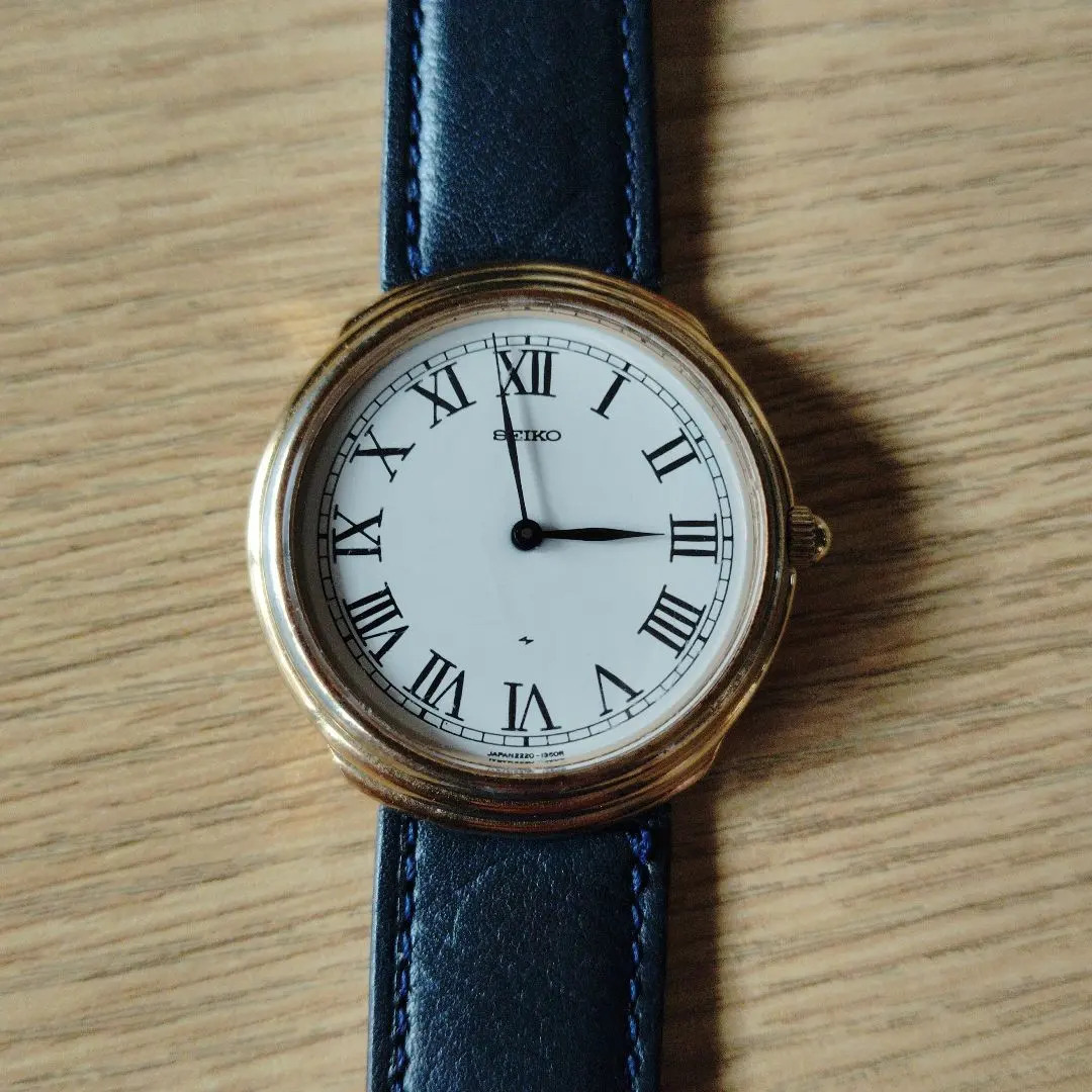 SEIKO型2220-0520色ASGP時計