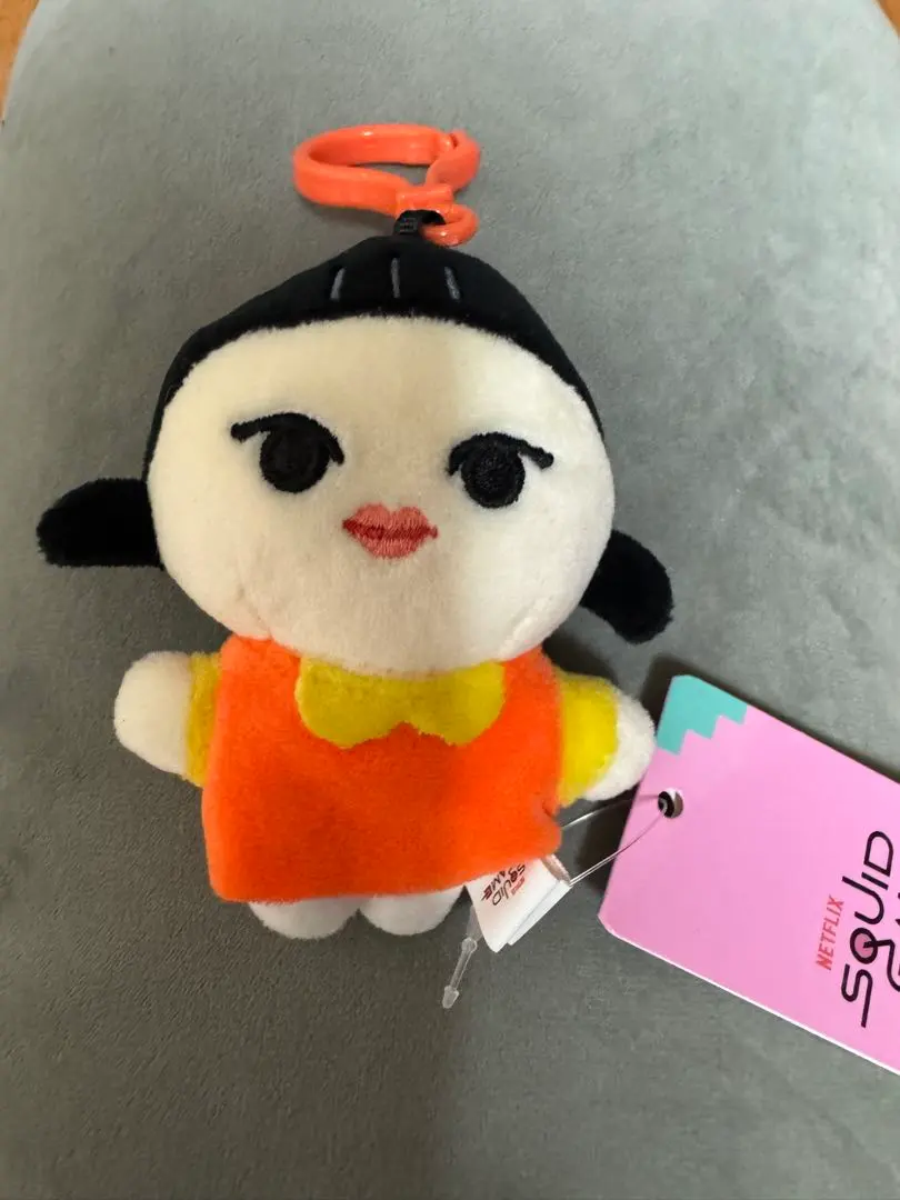 イカゲームぬいぐるみキーホルダー