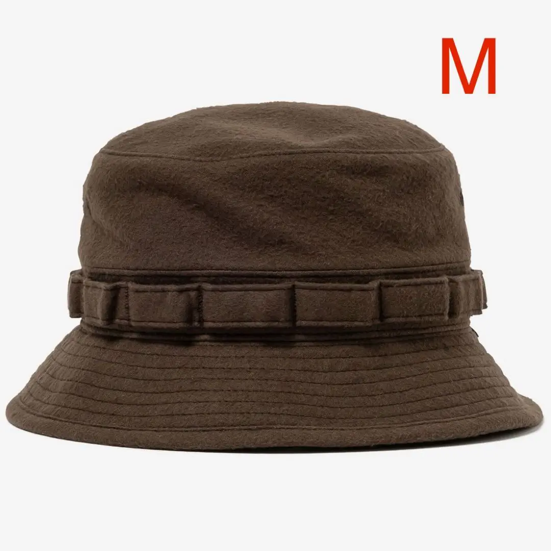 新品 WTAPS JUNGLE/HAT/COTTON.TWILL ブラウン M