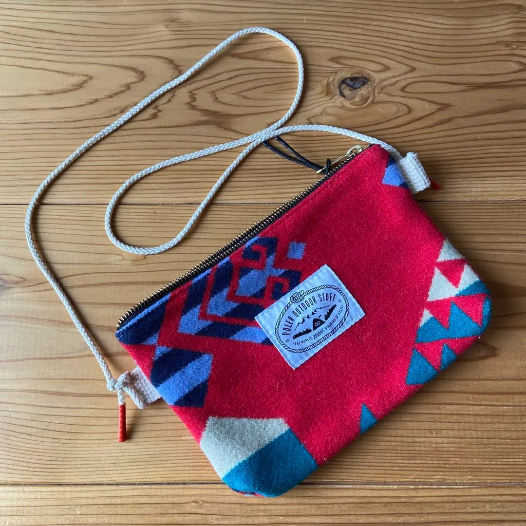 Poler/ポーラー&PENDLETON ウールポーチ サコッシュ