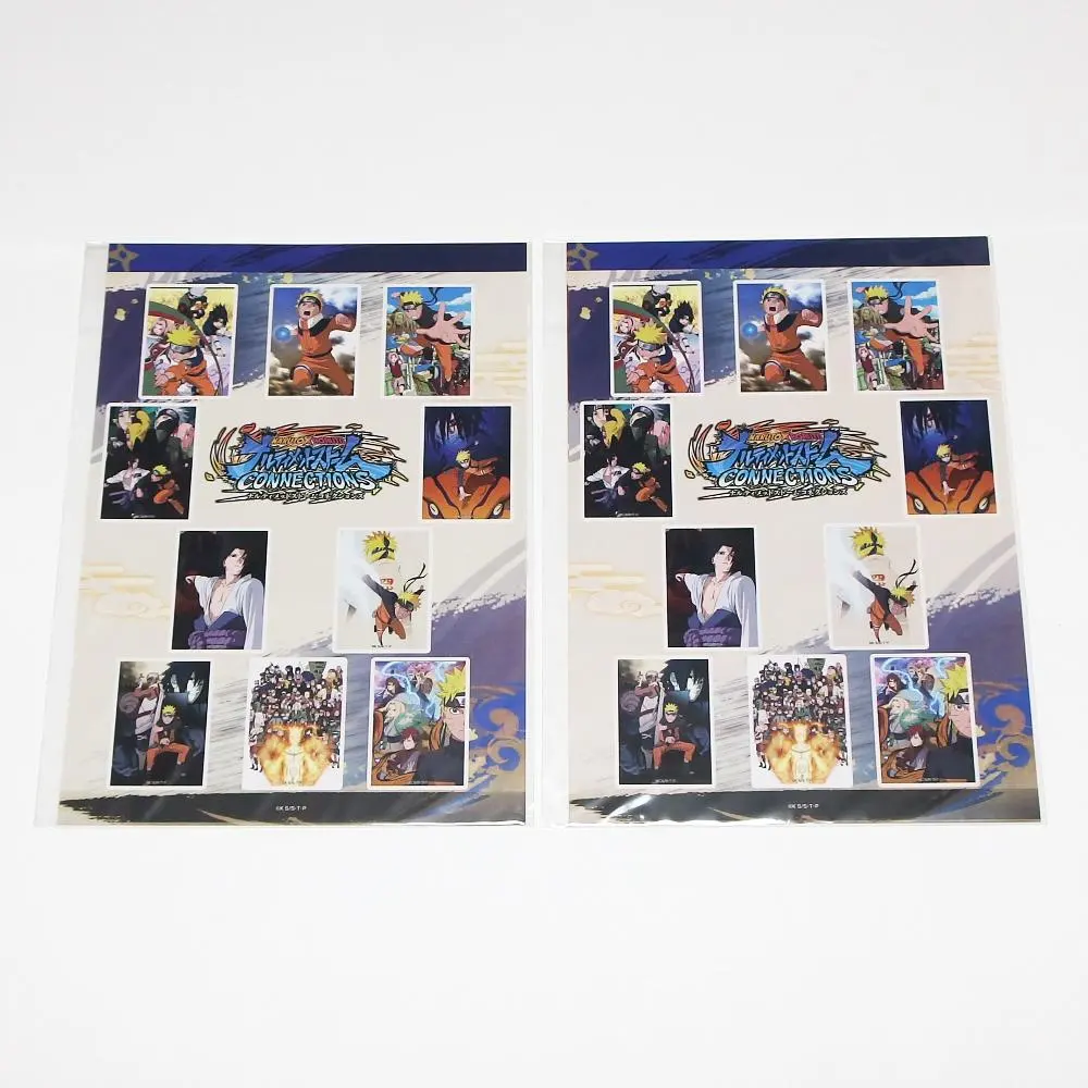 NARUTO ナルト ステッカー 3種 ×2セット / メモリアルアイテム