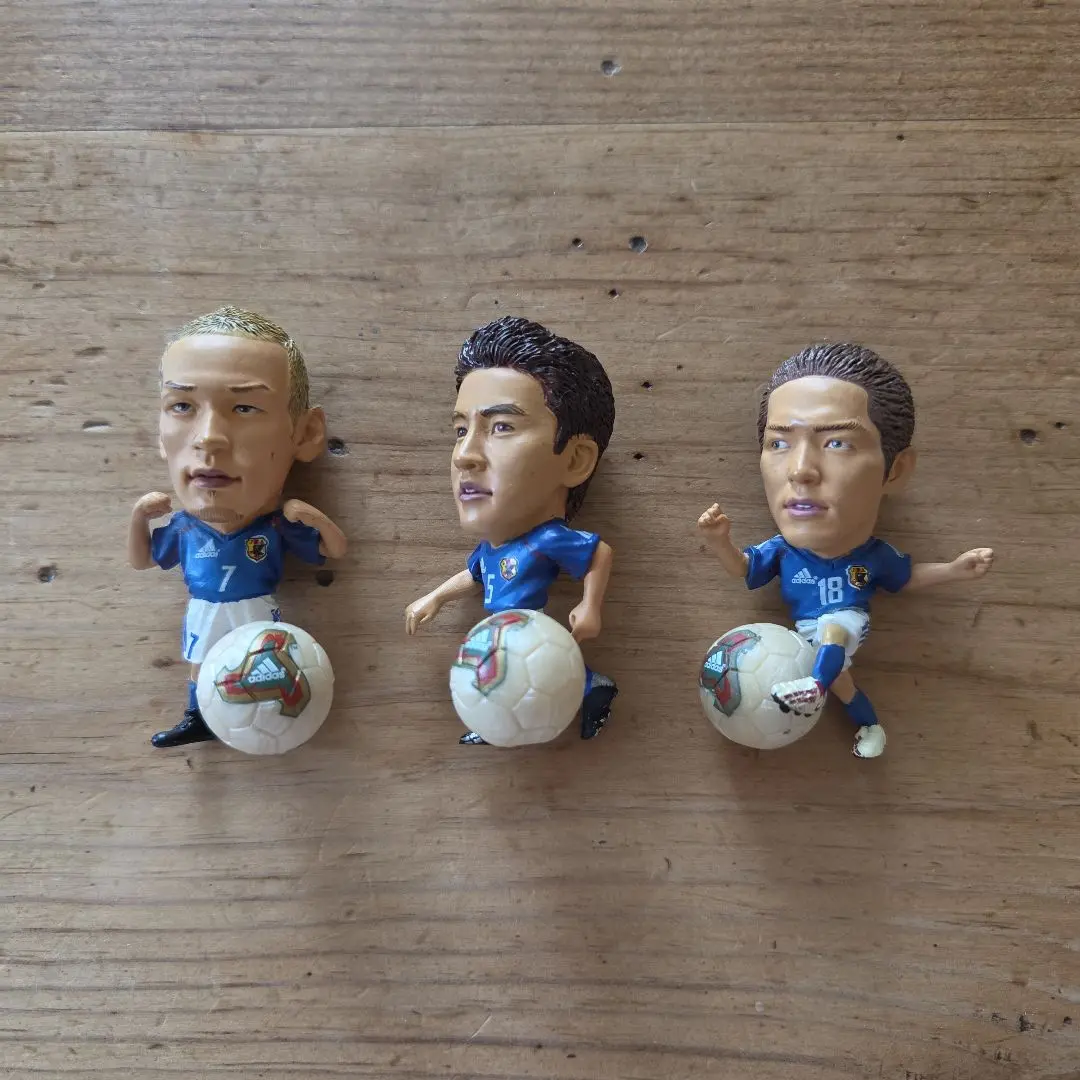 サッカー選手フィギュア 3体セット