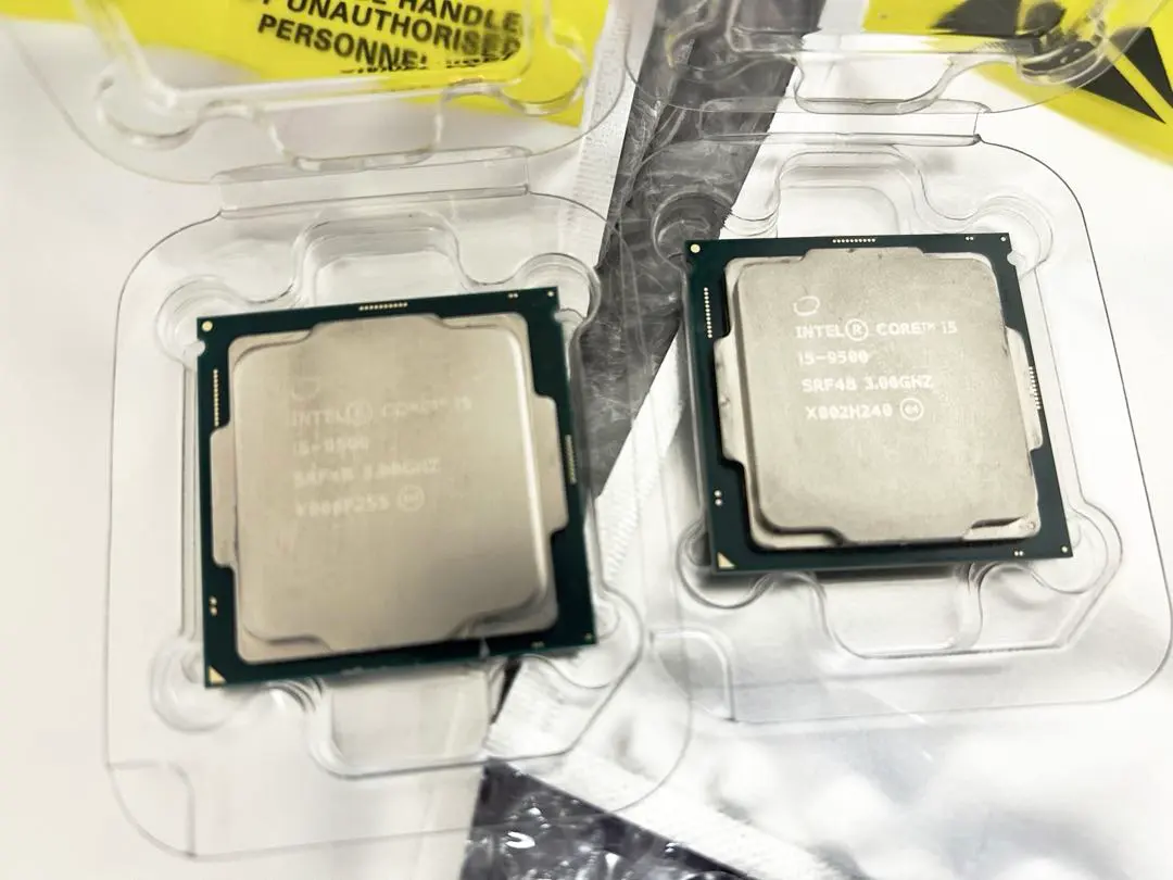 CPU Intel Core i5-9500 中古 2個セット
