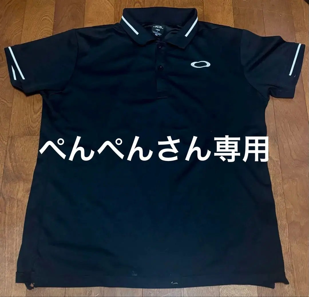 Oakley オークリー　ポロシャツ ブラック　L