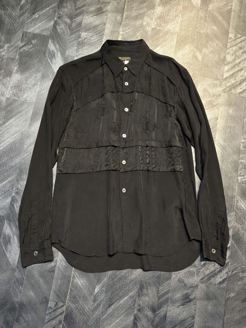 homme plus 2016aw ボタニカルジャガードシャツ