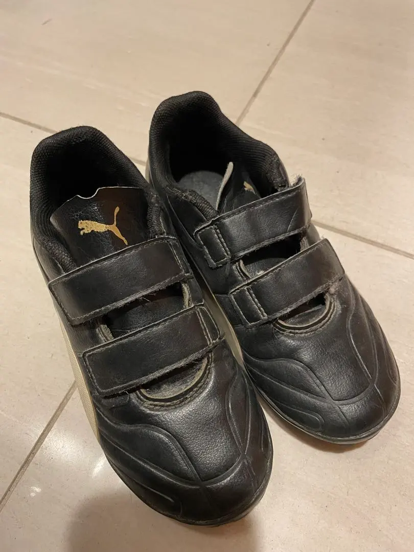 プーマ ジュニア サッカースパイク 19cm ブラック