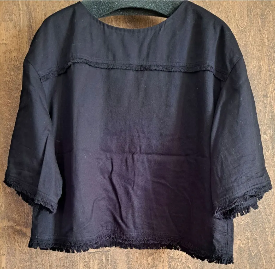 ballsey　フリンジブラウス　半袖　TOMORROWLAND