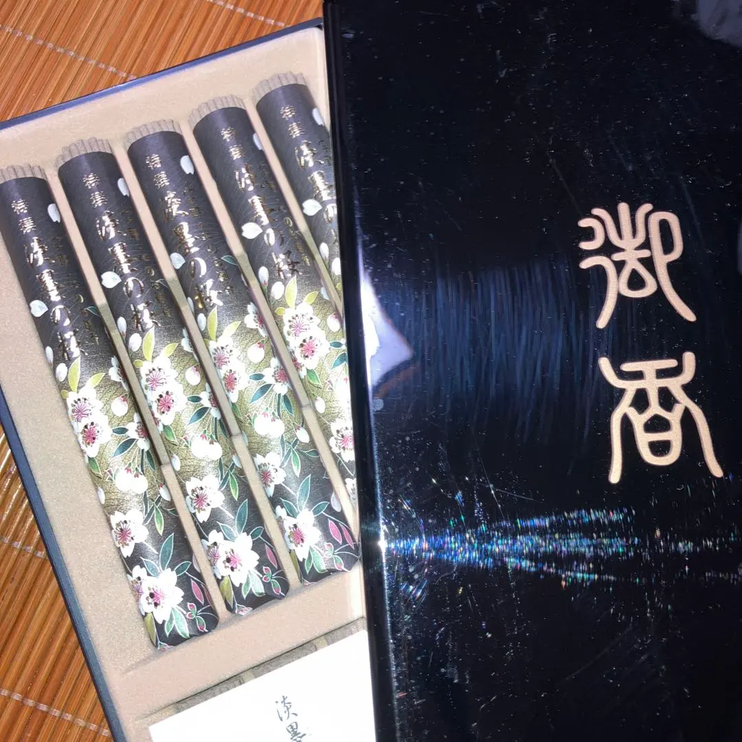 淡墨の桜 5束 日本香堂 線香 宇野千代 特選 法事 仏壇