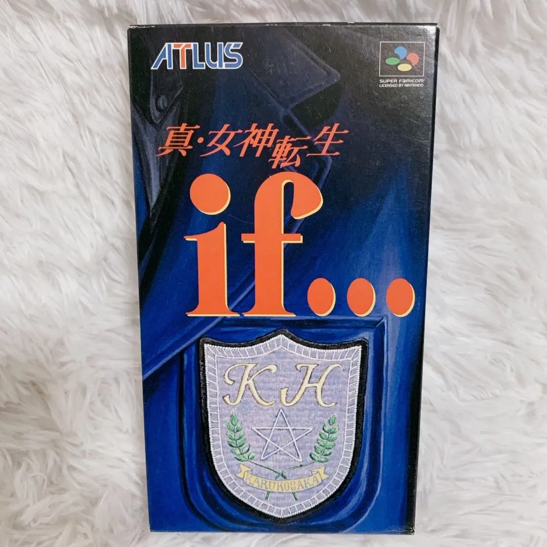 SF 真・女神転生if... スーパーファミコン ゲーム ソフト アトラス