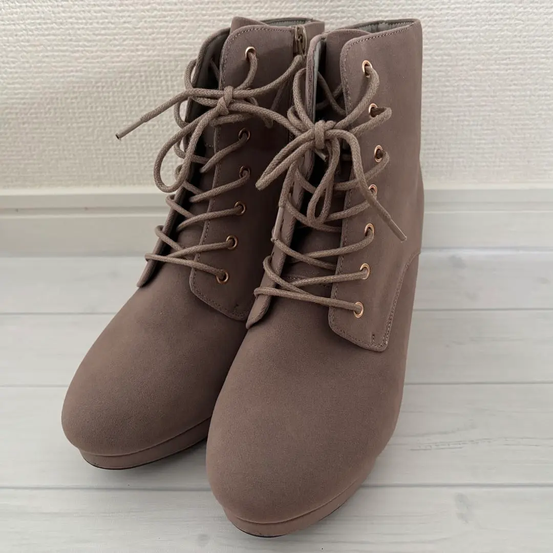 MAJESTIC LEGON マジェスティックレゴン レースアップレディブーツ