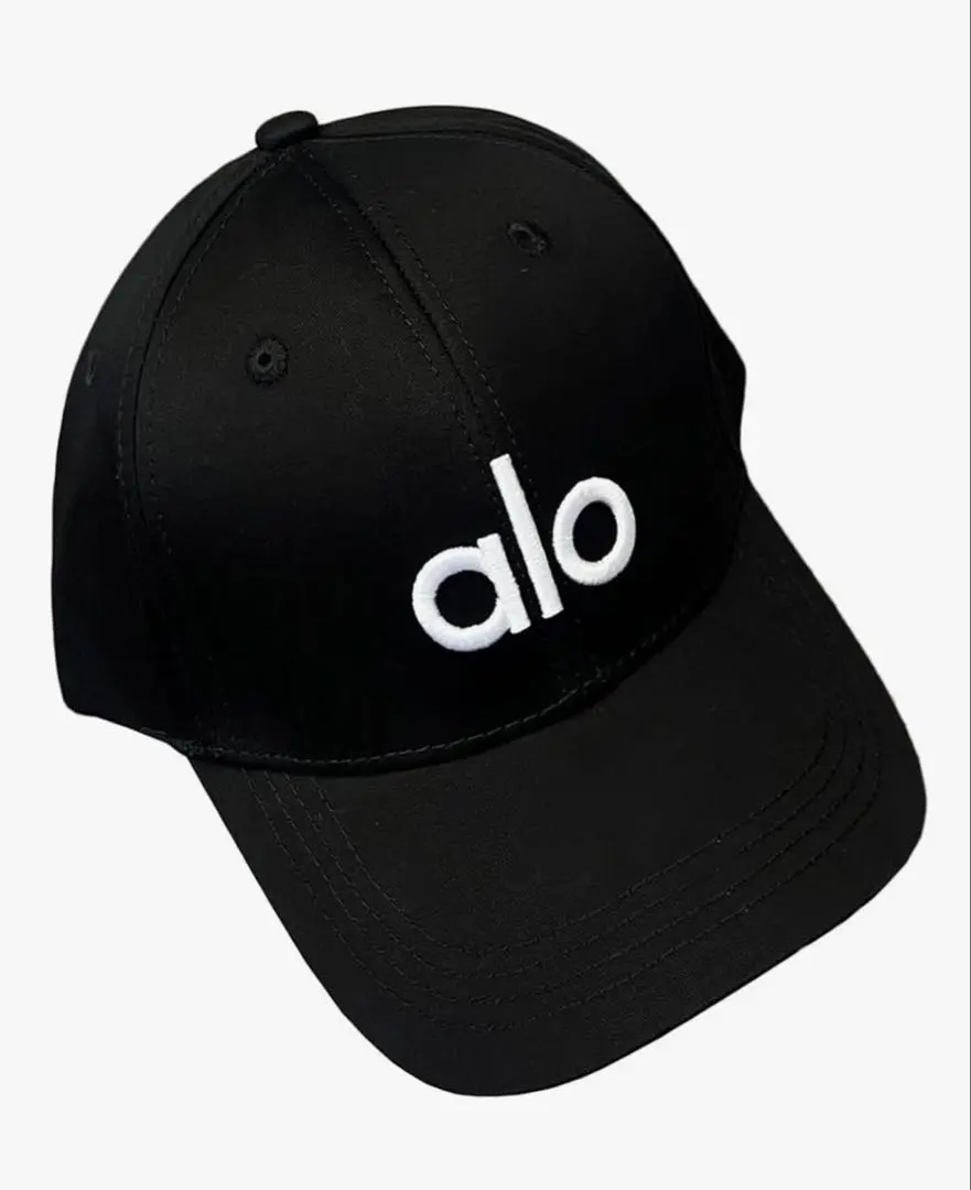 alo ブラック ベースボールキャップ