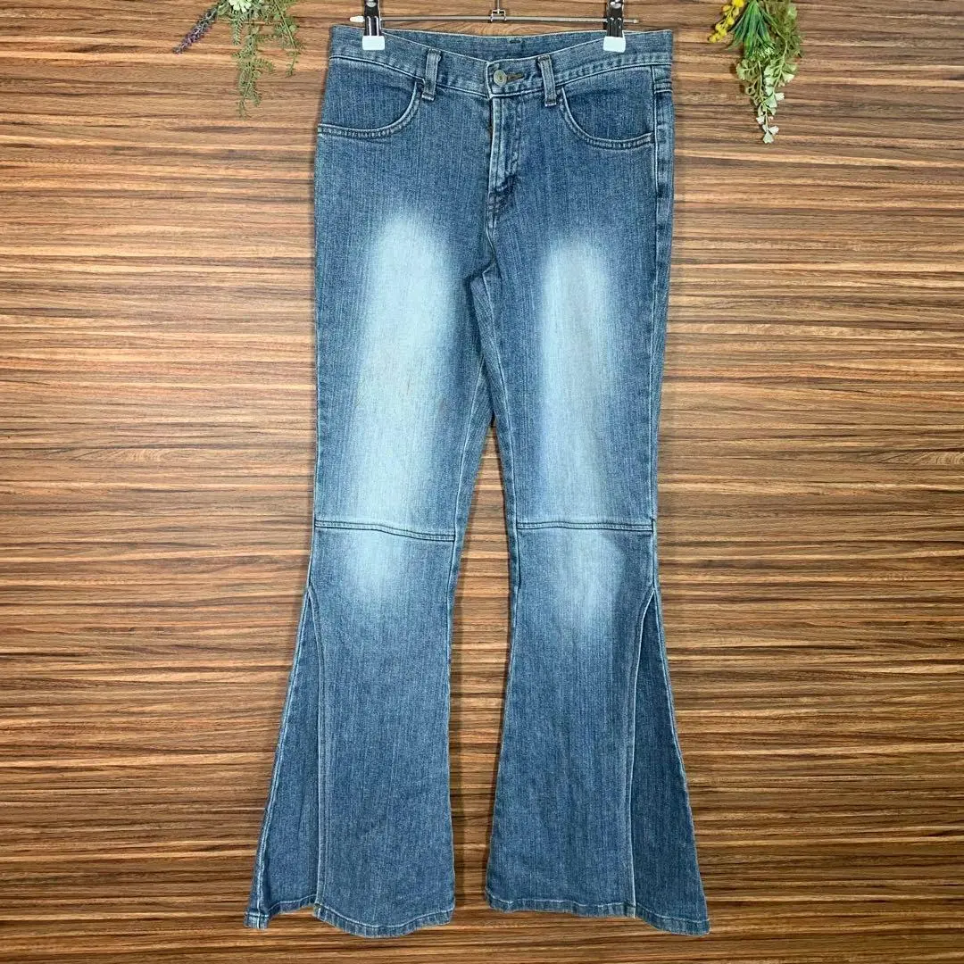 セルロイド ジーパン ジーンズ ズボン パンツ Lサイズ スリット 切れ目