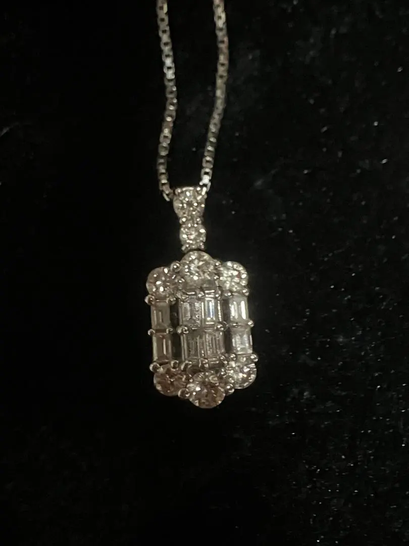 プラチナ♡ダイヤモンドネックレス