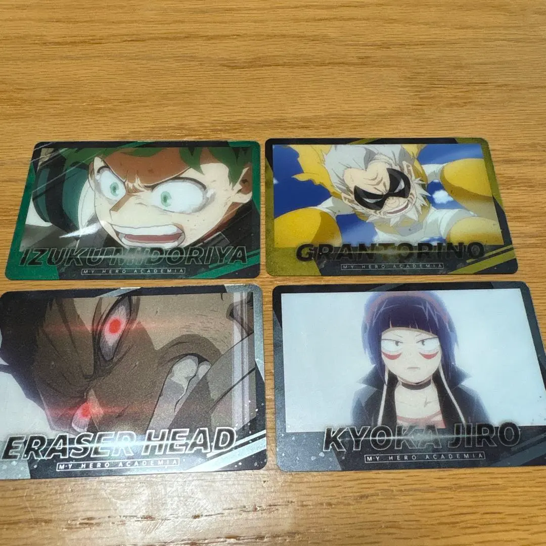 僕のヒーローアカデミア カード4枚セット
