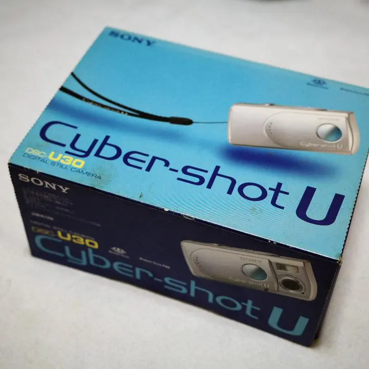 SONY Cyber-shot DSC-U30の箱と付属品のみ※カメラ付きません