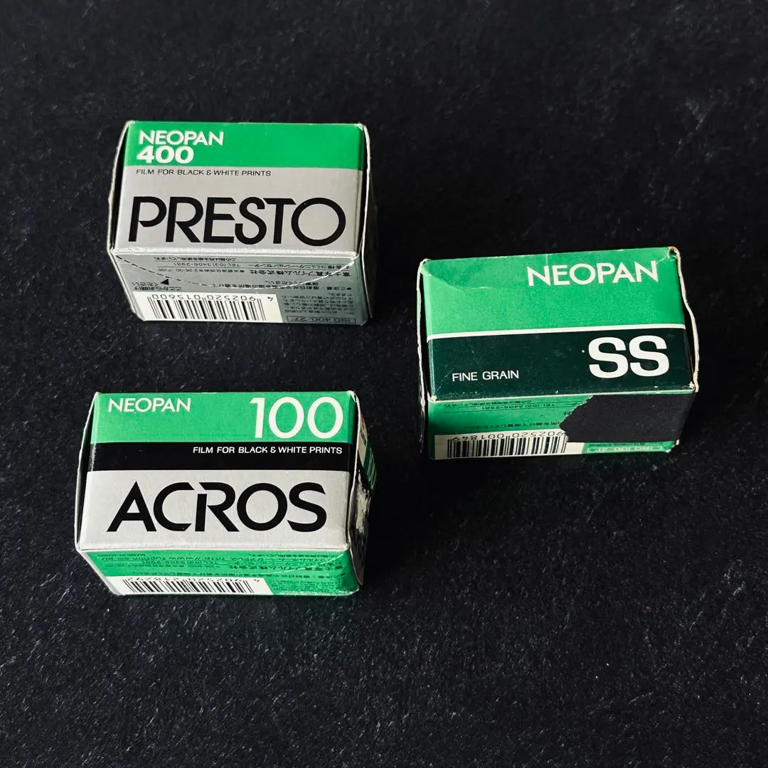 NEOPAN 400 PRESTO & ACROS 100 & SS