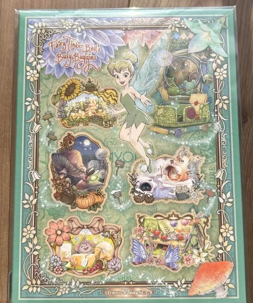 ディズニー ファンタジースプリングス　ティンカーベル　ステーショナリーセット