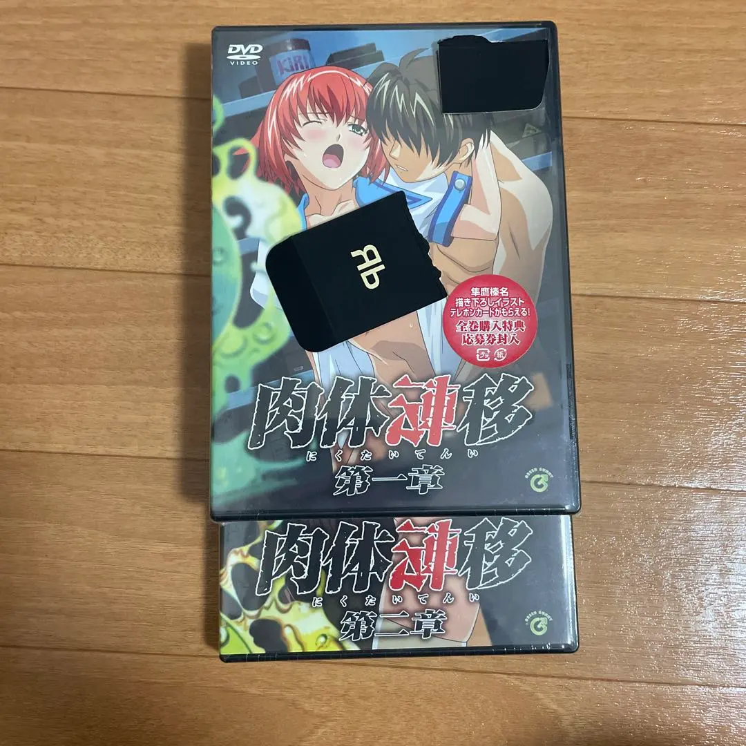 肉体転移DVD 第1章・第2章 セット