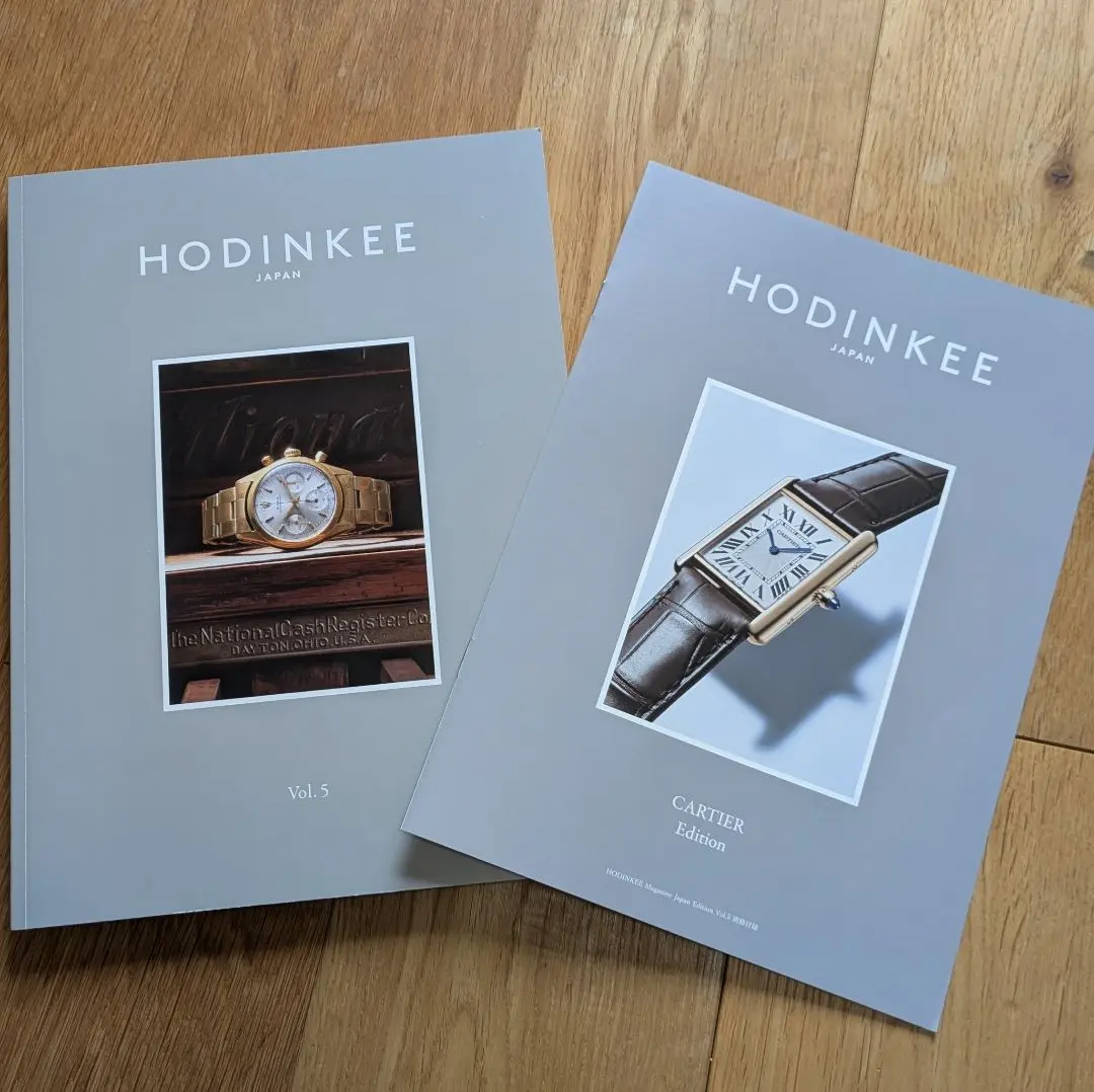 HODINKEE voi.5 別紙カルティエ特集付き