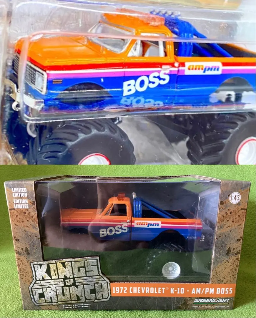 グリーンライト キングスクランチ 新品 シボレーK-10 AM/PM 1/43