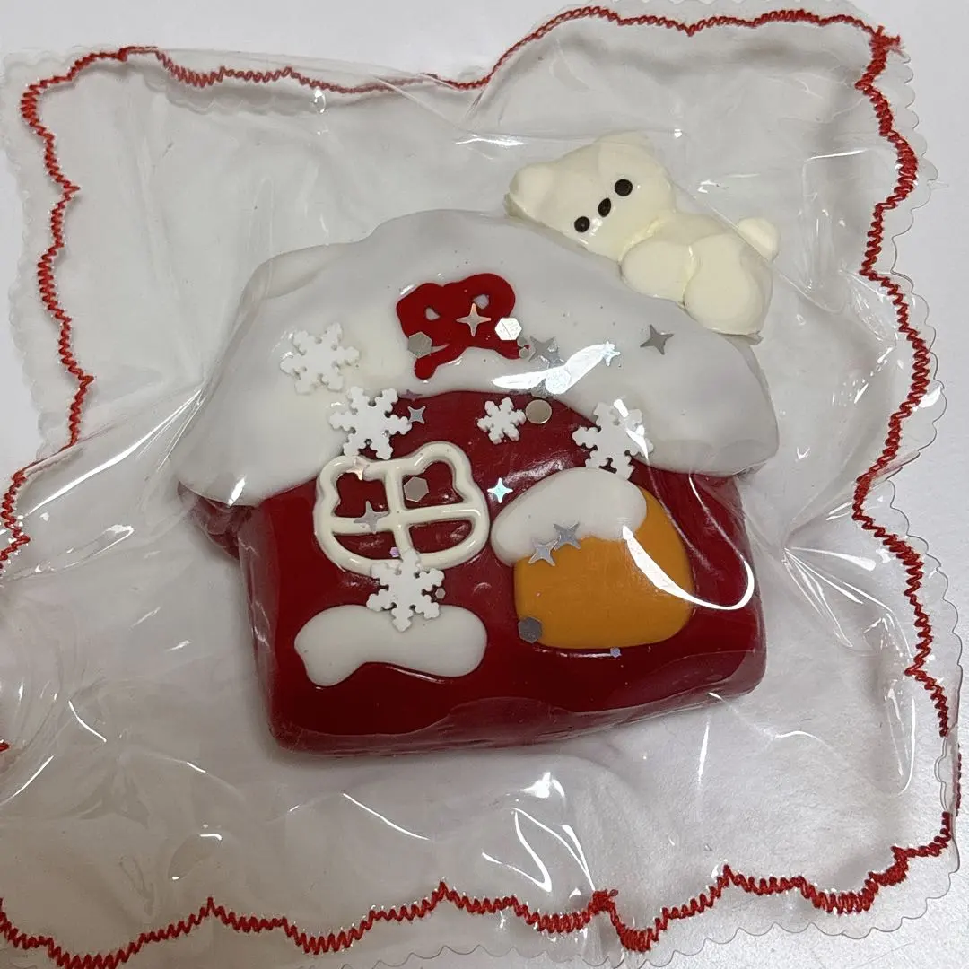 kikisquishy　純泥　くま　お家　キキ　スクイーズ　Sサイズ