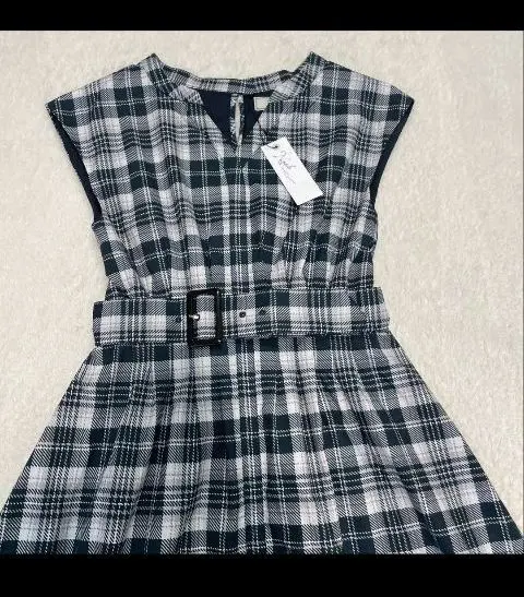【新品未使用タグ付き】ノエラ　チェックワンピース