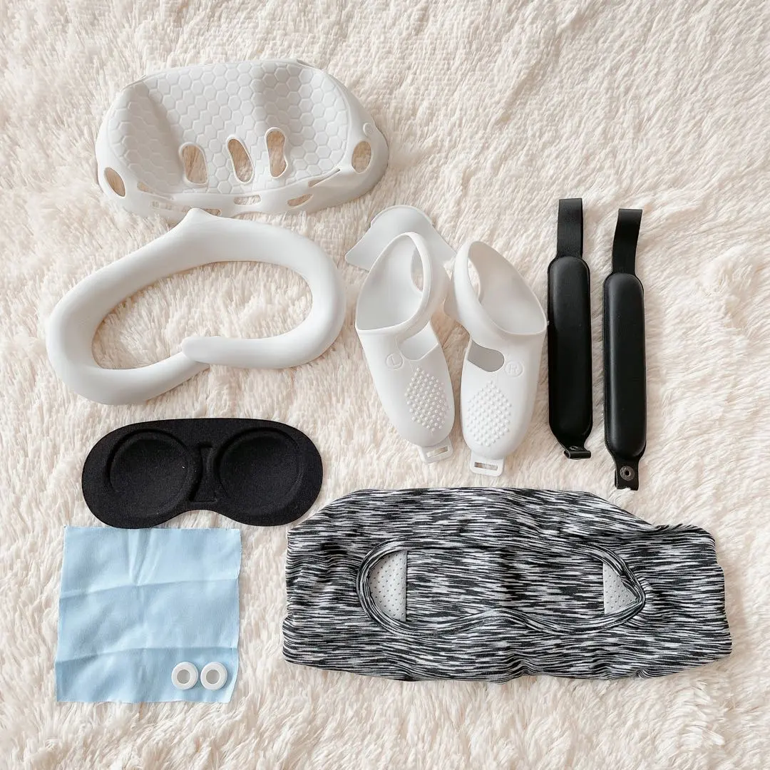 ▪︎ 7in1 QQ3 保護カバー 滑り止め カバー ホワイト VR