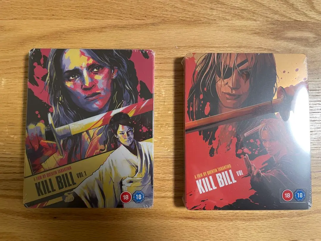 【新品】キル・ビル Vol. 1 & 2 スチールブック　限定　UHD
