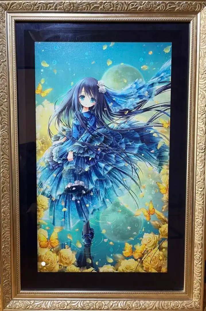 てぃんくる 版画 直筆サインあり CE ミクスドメディア アールビバン