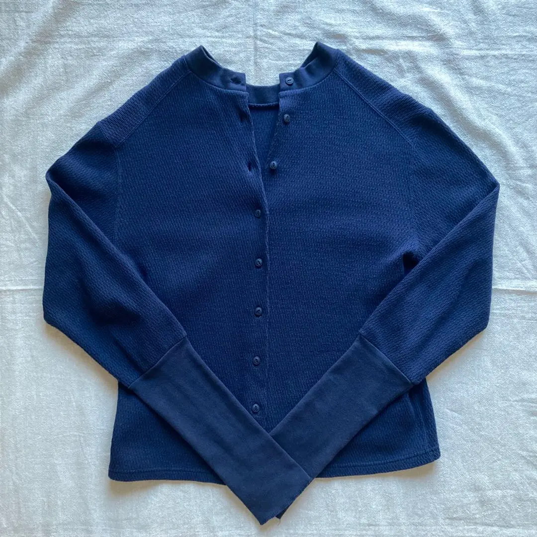 MEYAME カーディガン ネイビー