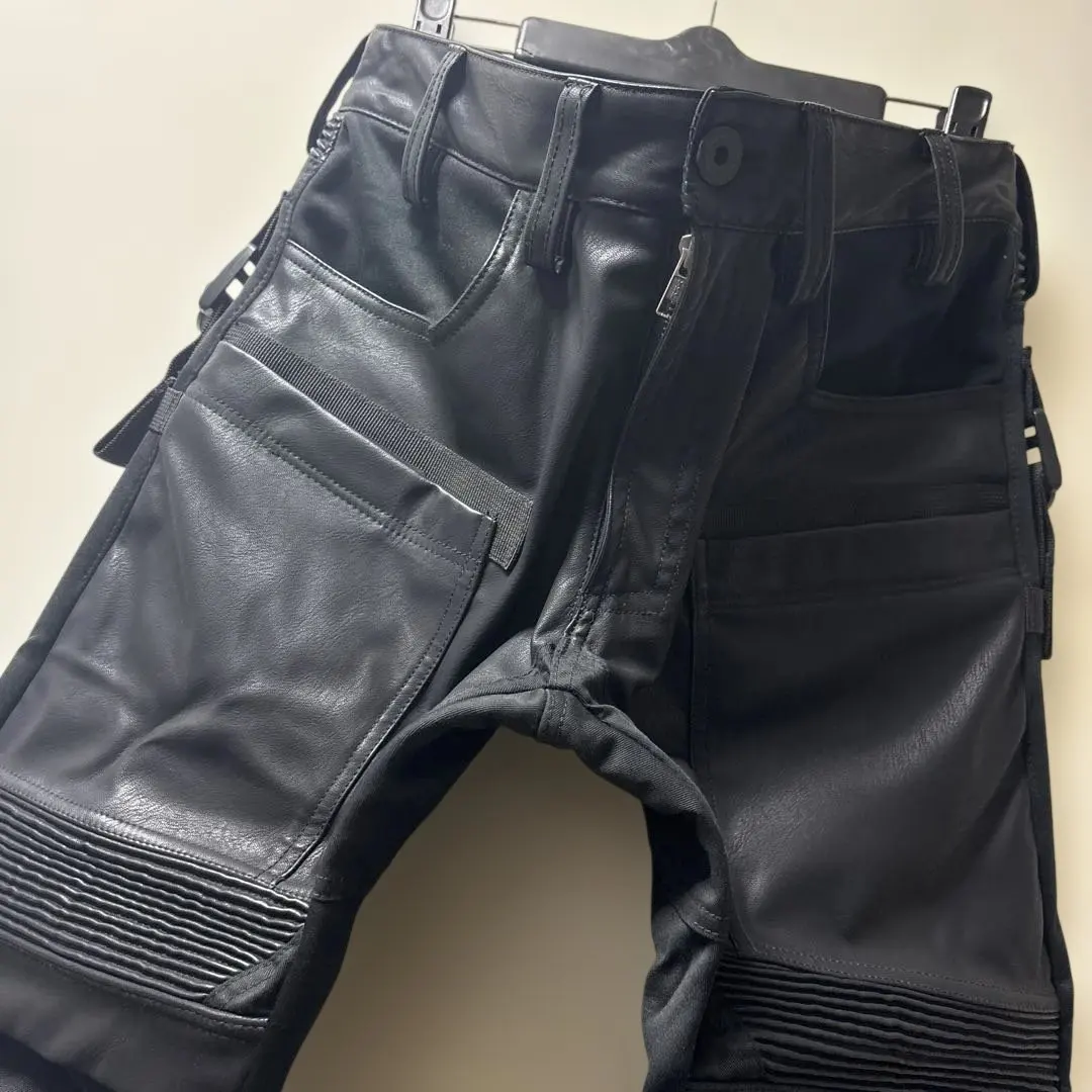 最終価格❣️超美品❣️コーデュラ❣️パイカーパンツ❣️プロテクター入り❣️裏起毛❣️