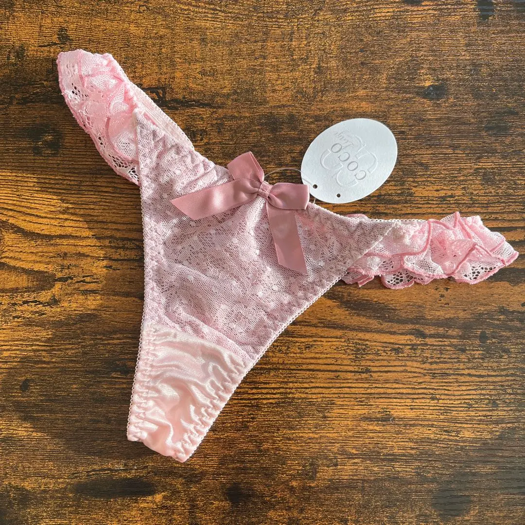 レディース　ショーツ　かわいい　女性　下着　ピンク　Tバック　ココランジェ