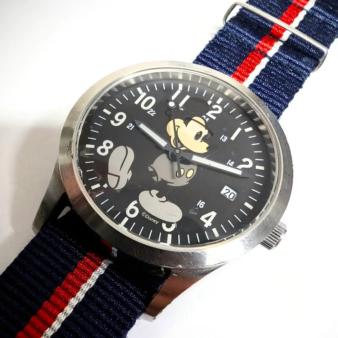 希少JAM HOME MADE×SHIPS×CITIZENミッキーウォッチ手巻き