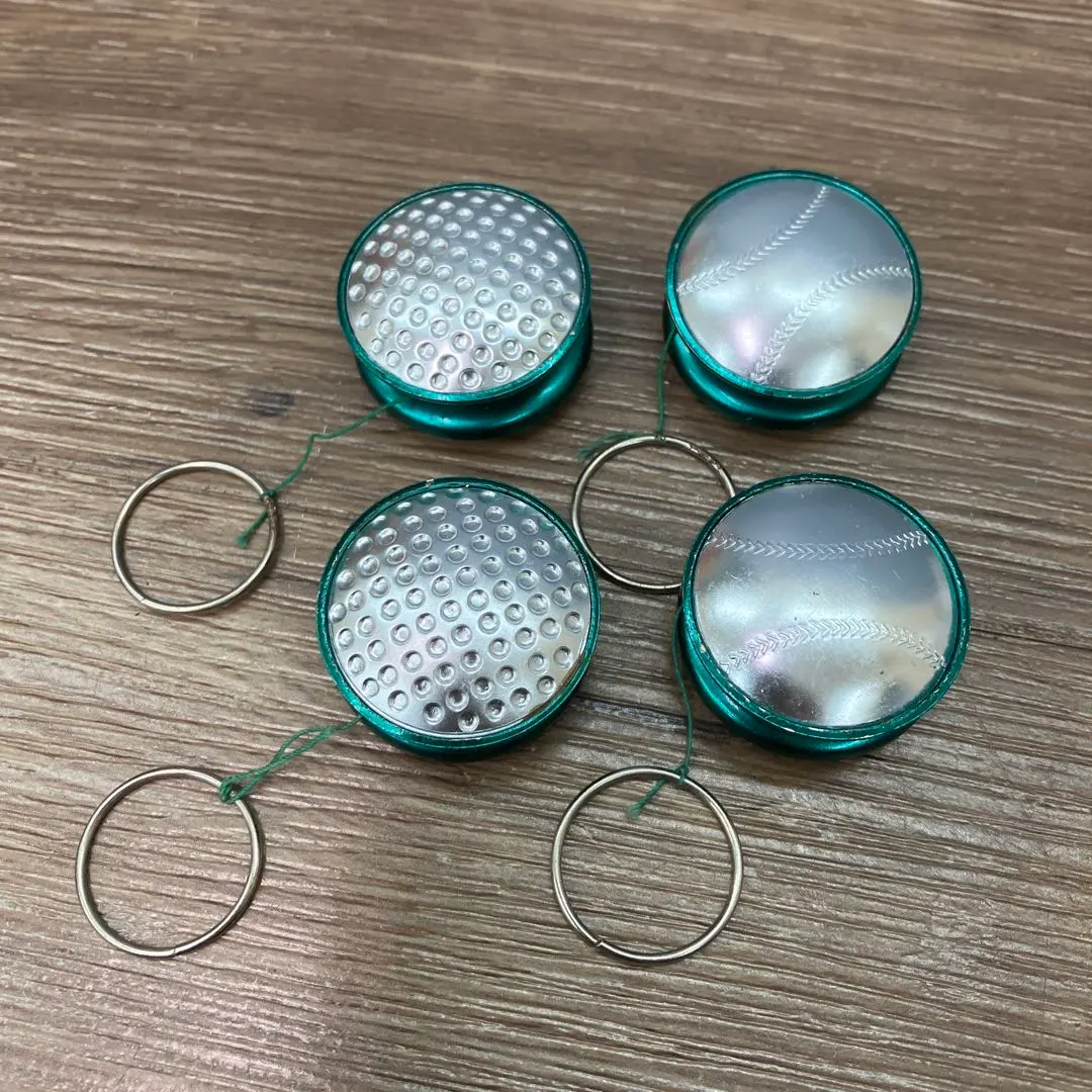 ⬛︎ 3F 昭和レトロ デッドストック ミニヨーヨー キーホルダー 4点セット