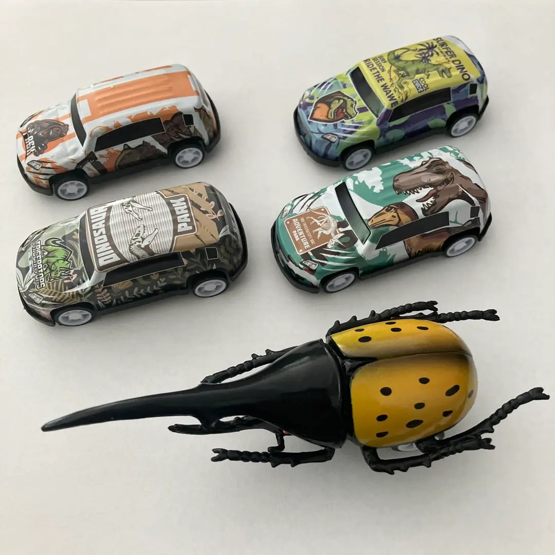恐竜　ダイナソー　ヘラクレスオオカブト　プルバックミニカー