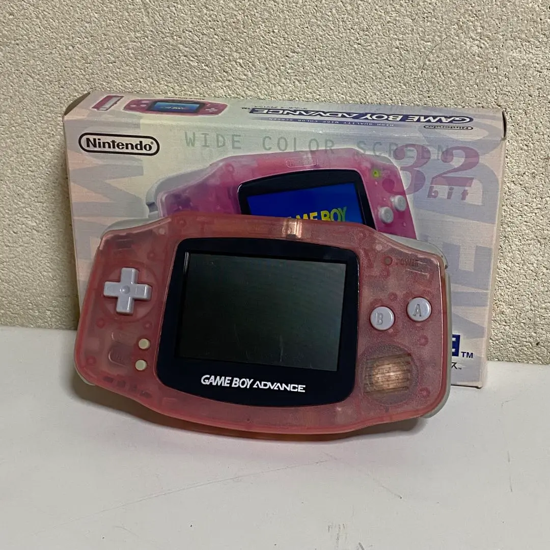 動作確認済み Nintendo ゲームボーイ アドバンス ミルキーピンク 任天堂