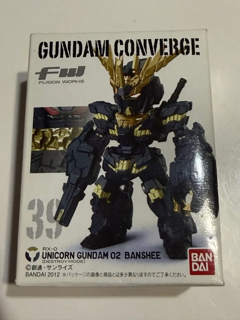 FW ガンダムコンバージ39 ユニコーンガンダム2号機 バンシィCONVERGE