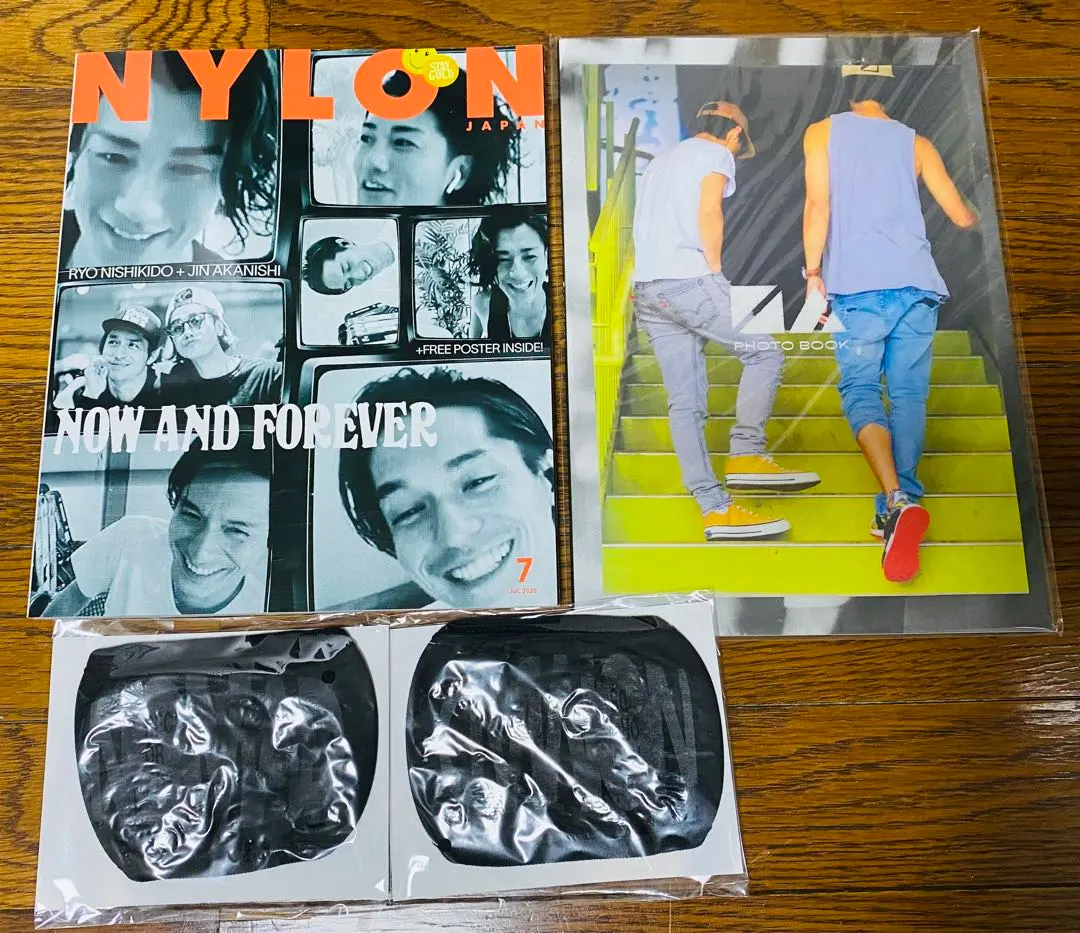 錦戸亮 赤西仁 N/A パンフレット NYLON 錦戸亮ライブグッズ