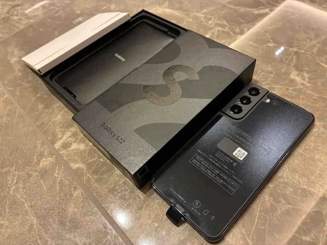 値下げ交渉可 Samsung Galaxy S22 ブラック 本体 ジャンク品
