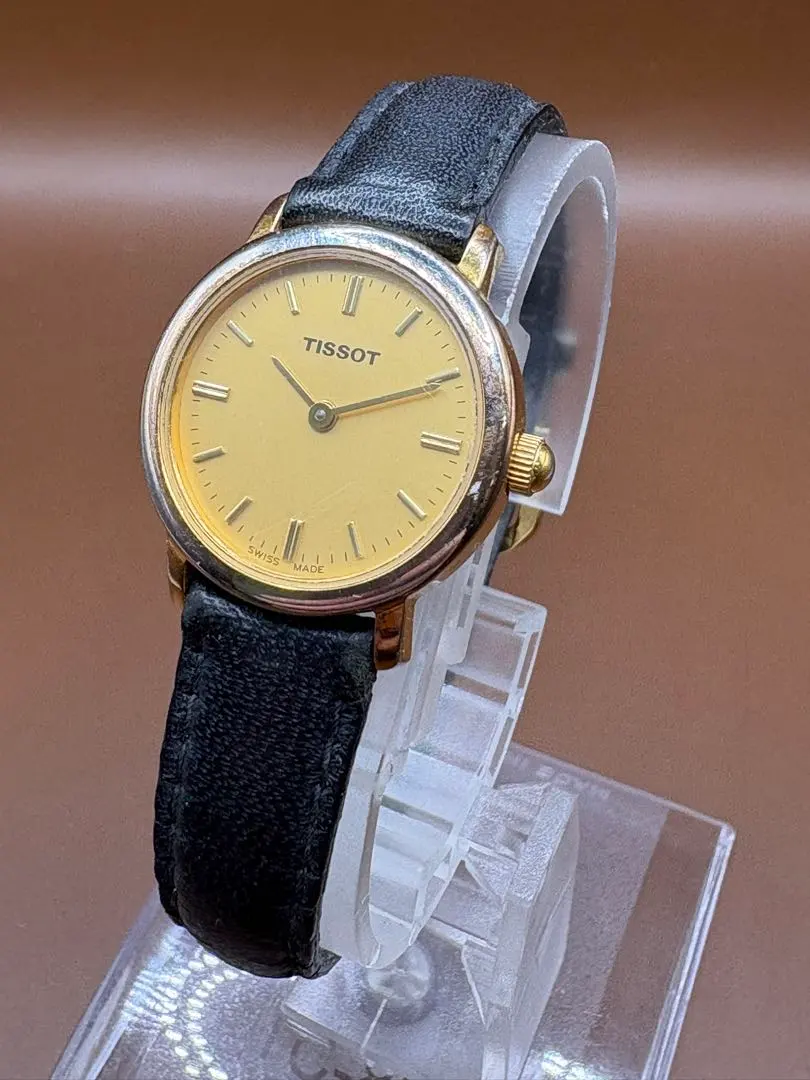 ◎⭐︎ TISSOT C225K クォーツ　腕時計 ゴールド　ブラック　ティソ