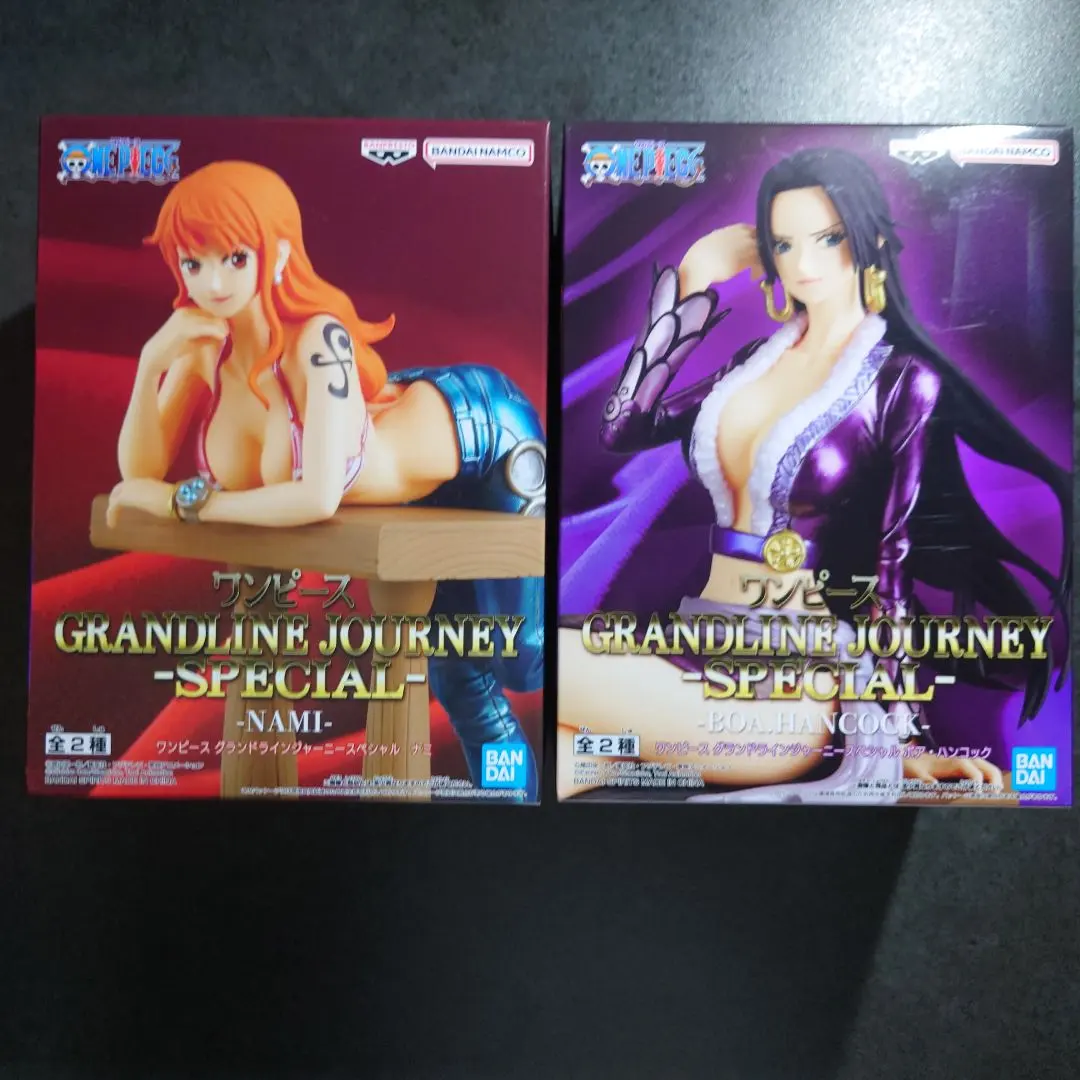 ワンピース GRANDLINE JOURNEY ナミ&ハンコック 2種セット