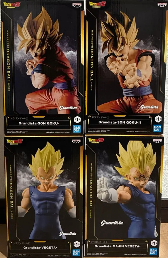 【新品、未開封】ドラゴンボールZ Grandista 4種まとめ売り