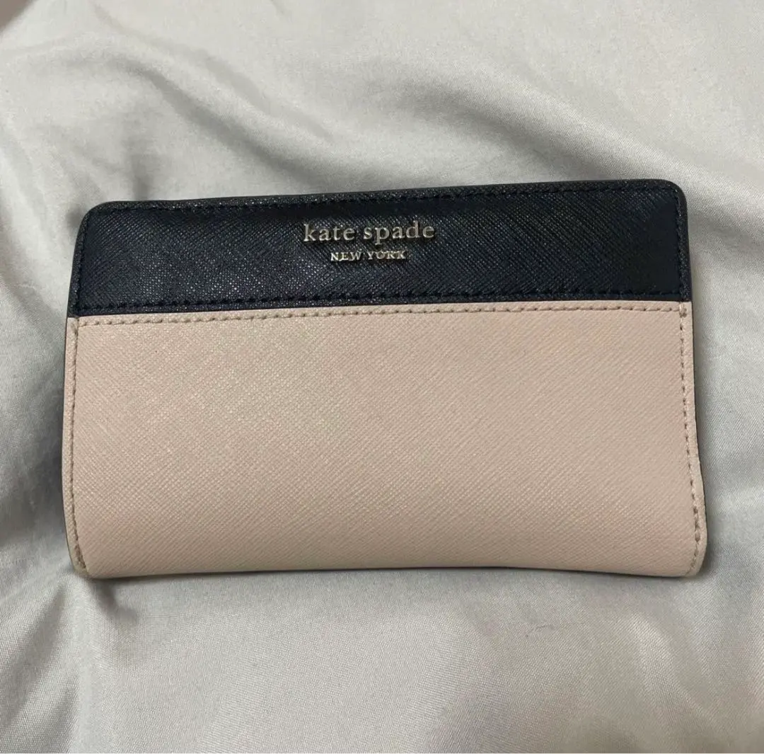 超お値下げ中‼️ケイトスペード 財布 ブラック ベージュ