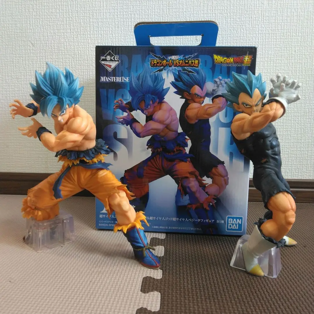 一番くじドラゴンボール VS オムニバス 超孫悟空、ベジータフィギュアセット