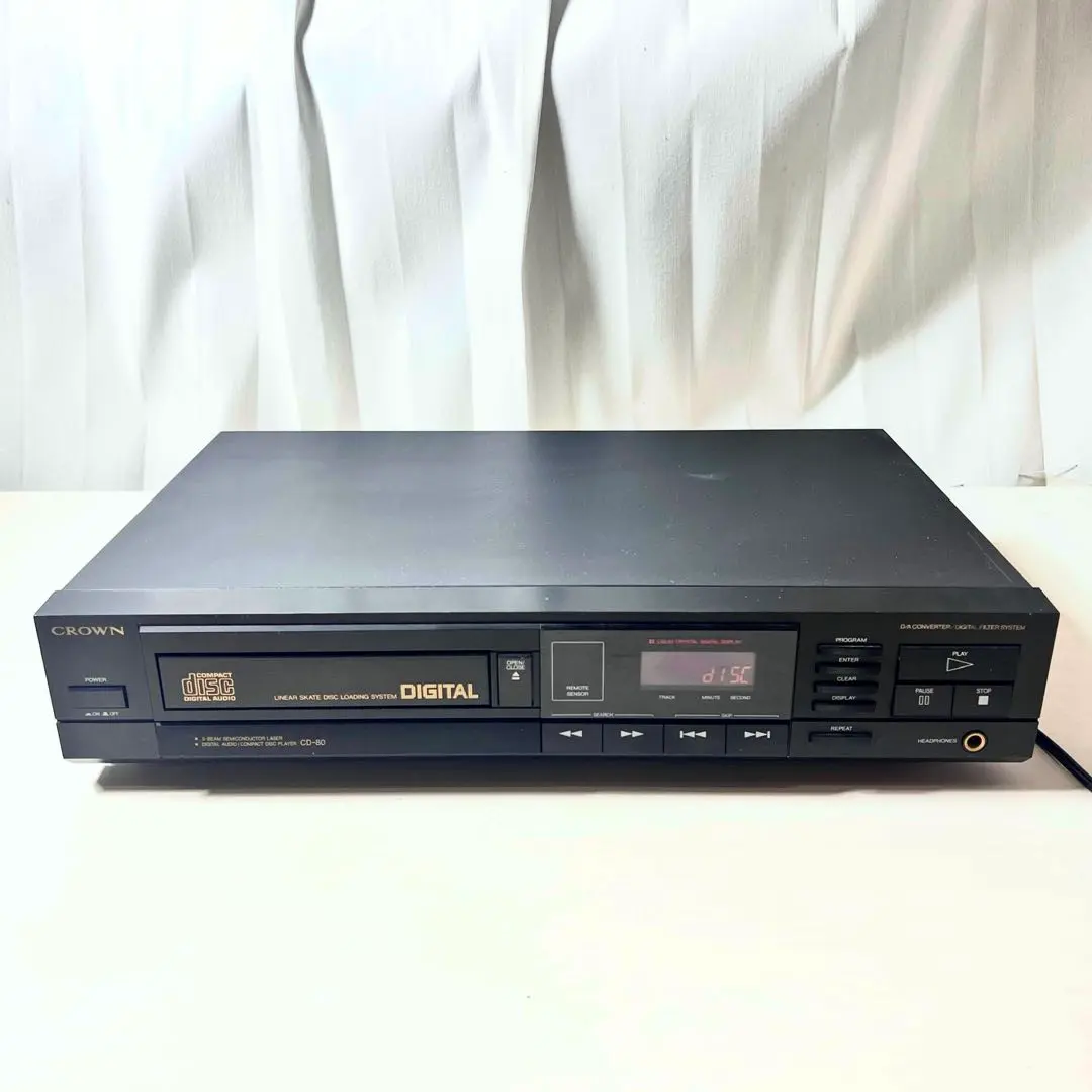 CROWN クラウン CD-80R コンパクトディスクプレイヤー ジャンク