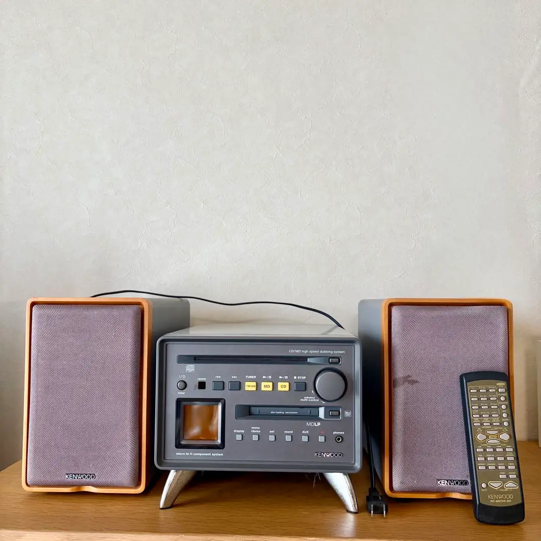 ケンウッド　ミニコンポ　AVINO BR-2001 MD CD ラジオ
